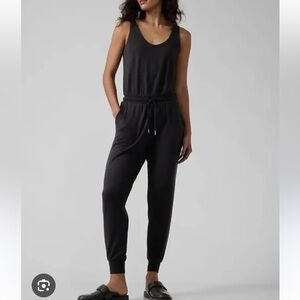Athleta Balance Sleeveless Jumpsuit. Size small. Black. NWT.